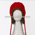 PK17ST338 ladies fashion bomber hat with warm fur inside